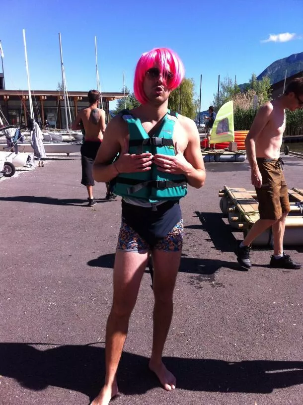 Bachelor party Lake Annecy 