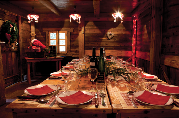 Soirée dîner au Chalet du Loup