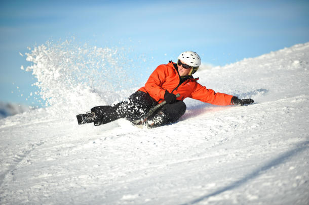 Descente en luge