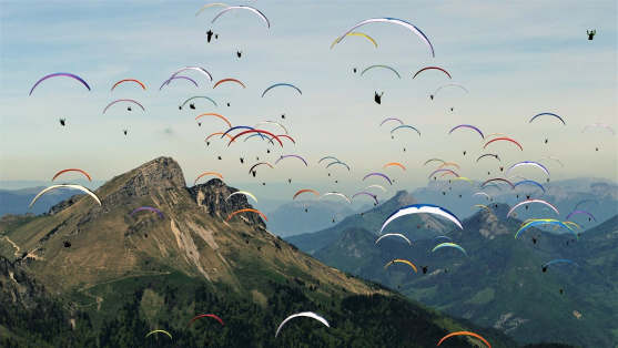 parapente compétition 