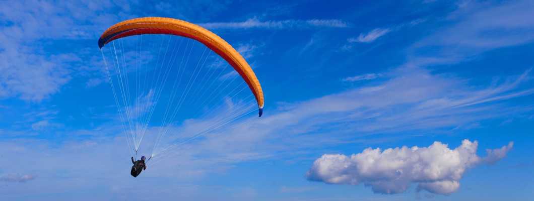 vol en parapente et matériel