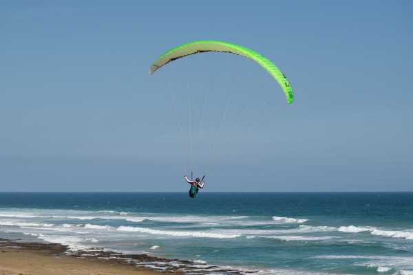 parapente bord de mer