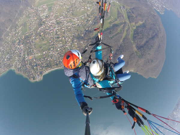 commande parapente sensation annecy