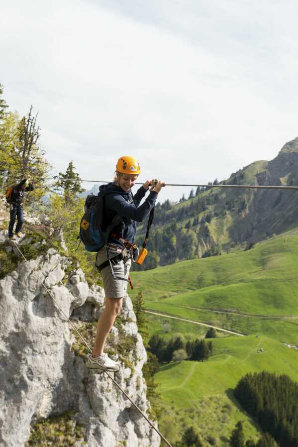 Via Ferrata déroulement