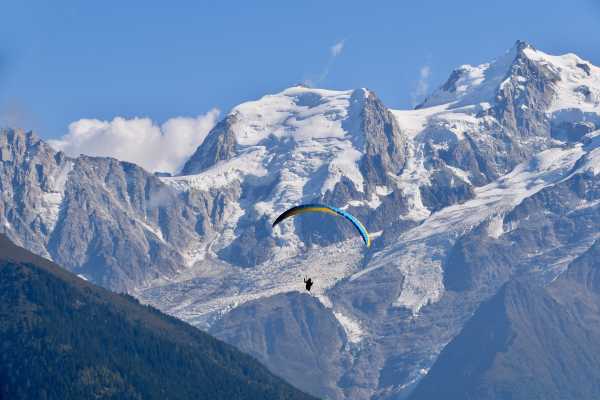 parapente mont blanc france