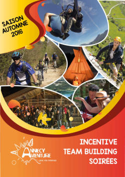 Brochure Séminaire Automne 2016